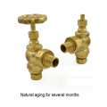 Rosa Manual Valve Set - Unlacquered Brass Rosa Manual Valve Set - Unlacquered Brass