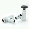 Stirling Angled ¾" Manual Valve Set - Chrome