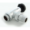 Stirling Angled ¾" Manual Valve Set - Chrome