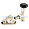 Stirling Angled ½” Manual Valve Set - Polished Nickel