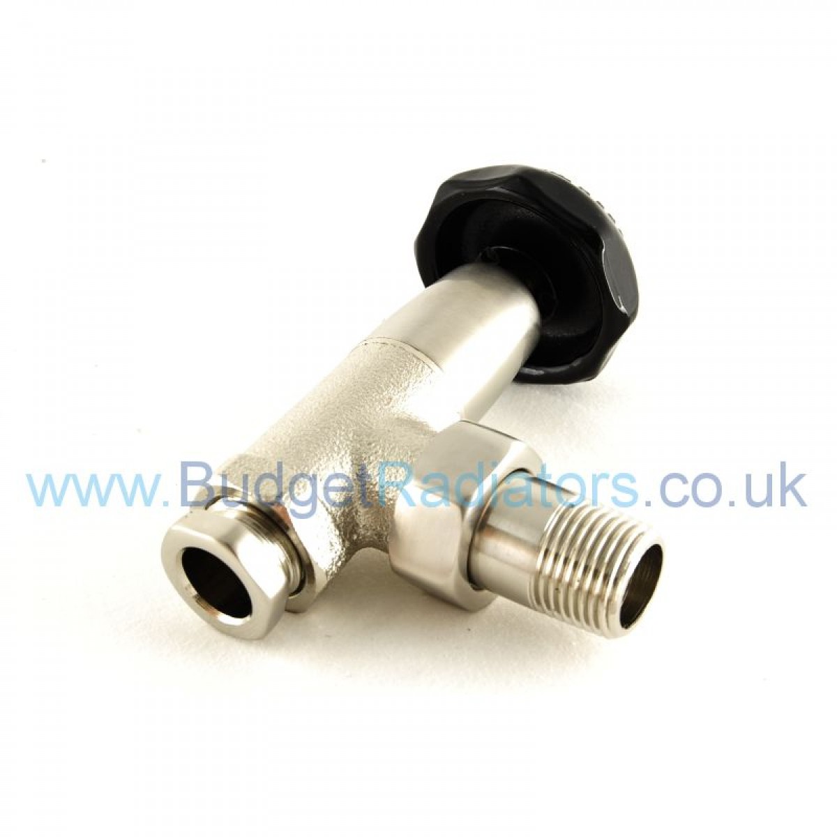 Stirling Angled ½” Manual Valve Set - Satin Nickel