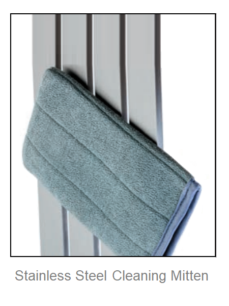 Lanark Stainless Steel Towel rail - 1200 x 500