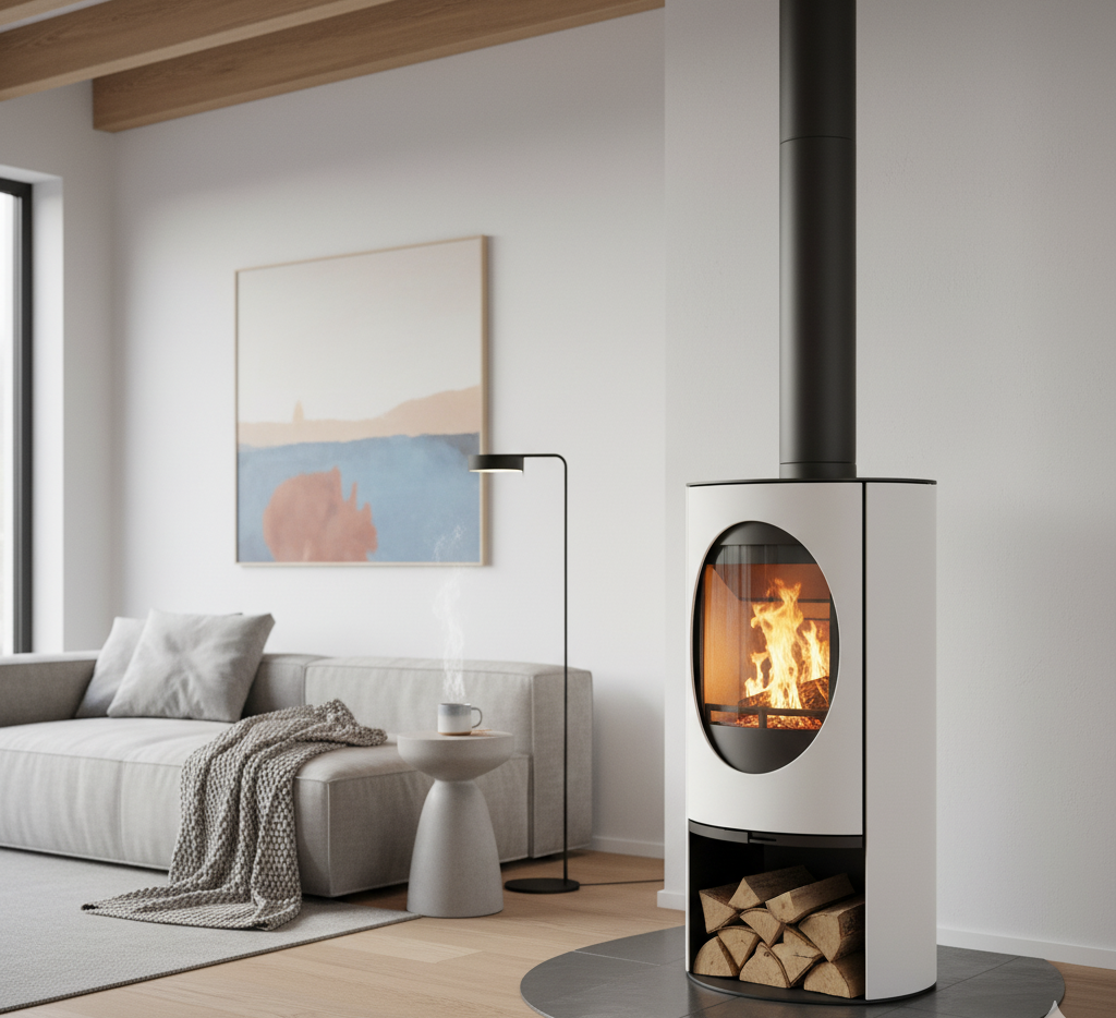 High-Output 18kW Boiler Stove for Central Heating
