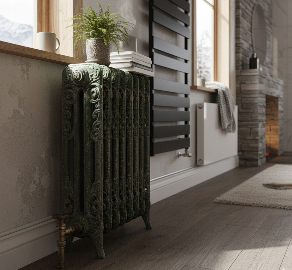 classic column radiators.