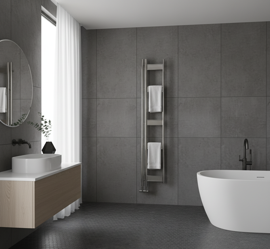 Aliano Towel Rail radiator.