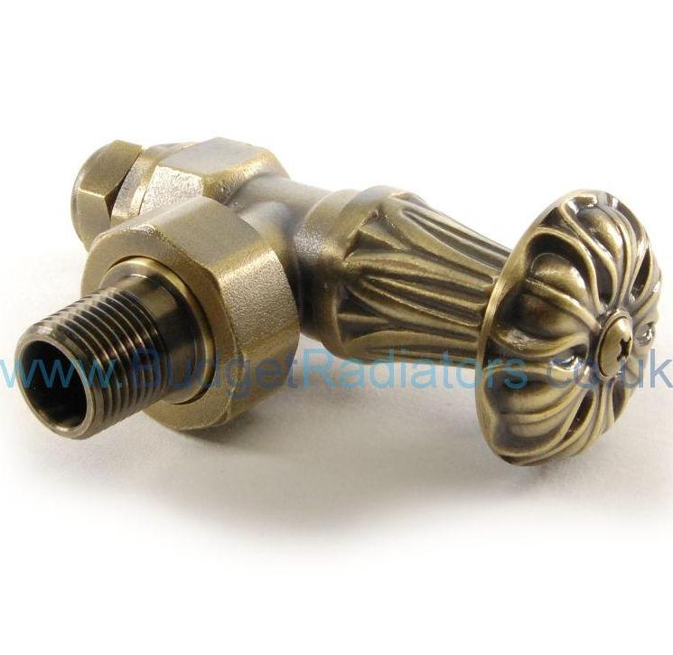 Abbey Manual Valve Set - Old English Brass