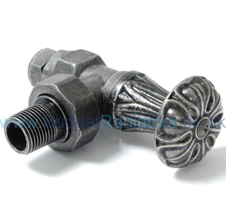 Abbey Manual Valve Set - Pewter