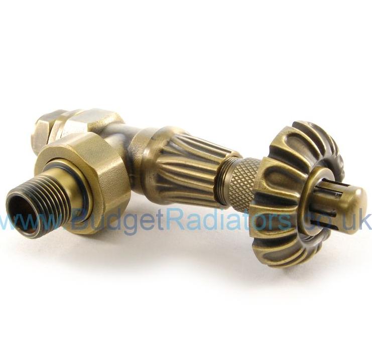 Commodore Thermostatic Valve Set - Antique Brass