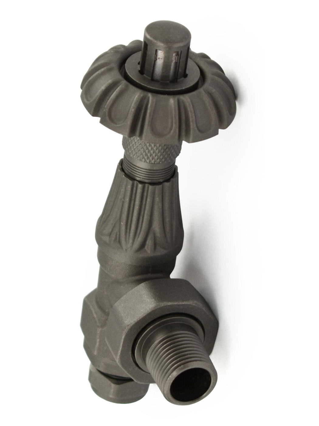 Abbey Thermostatic Valve Set - Light Pewter