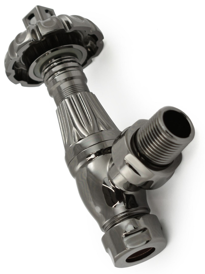Balmoral Thermostatic Valve Set -  Black Nickel