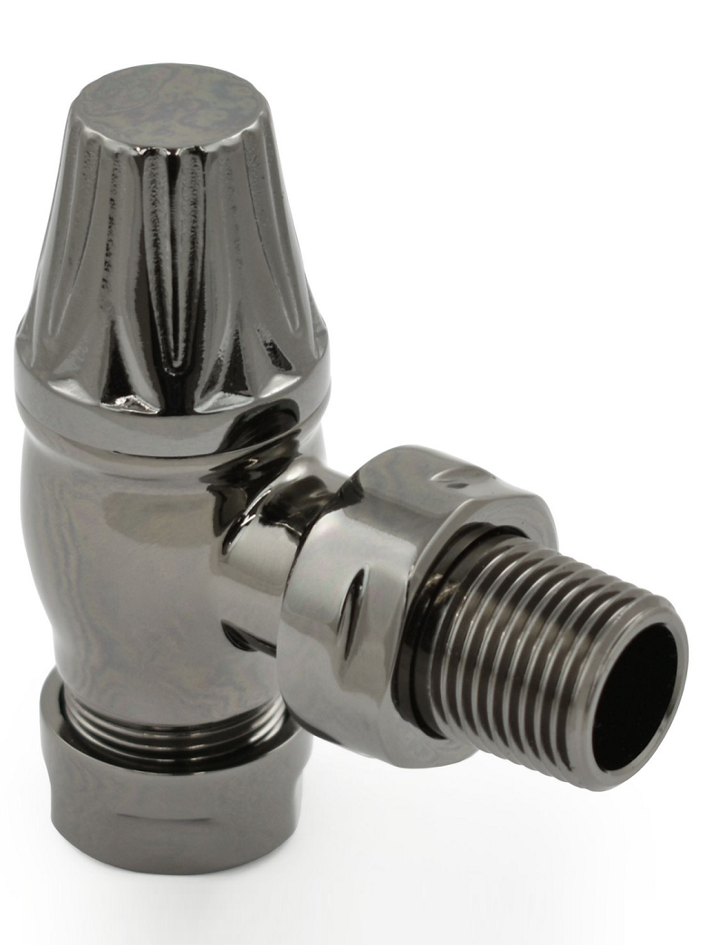 Balmoral Thermostatic Valve Set -  Black Nickel