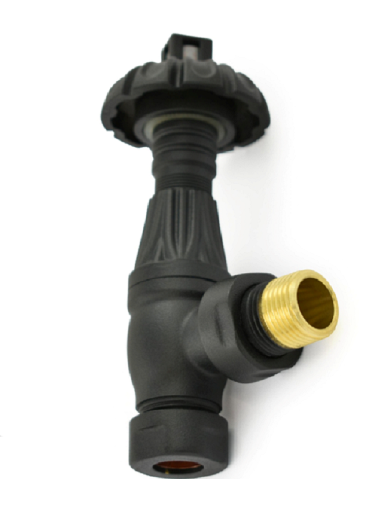 Balmoral Thermostatic Valve Set -  Textured Black