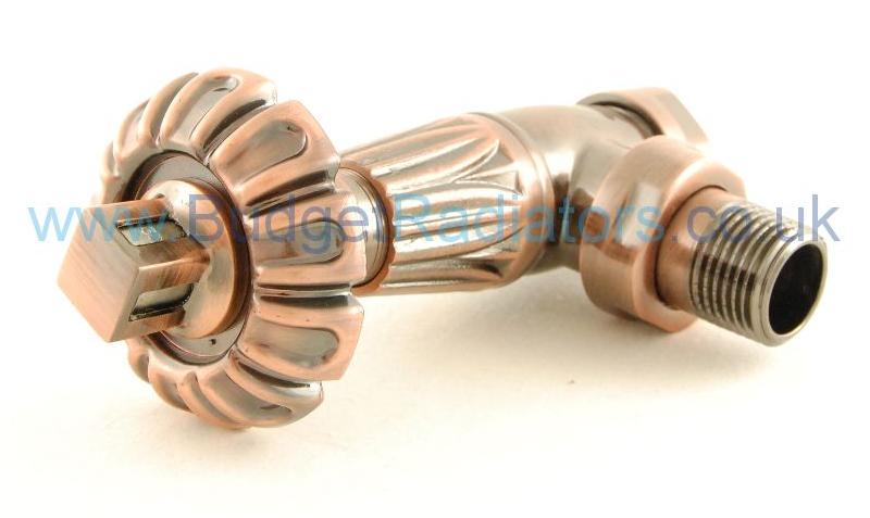 Balmoral Thermostatic Valve - Antique Copper