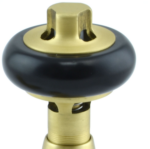 Belgravia Angled Thermostatic Valve - Brushed Brass