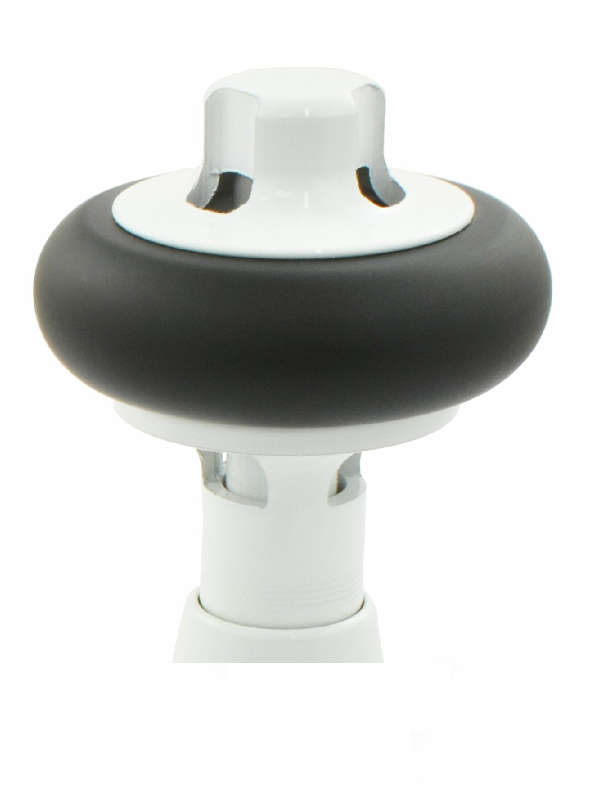 Belgravia Angled Thermostatic Valve Set - White