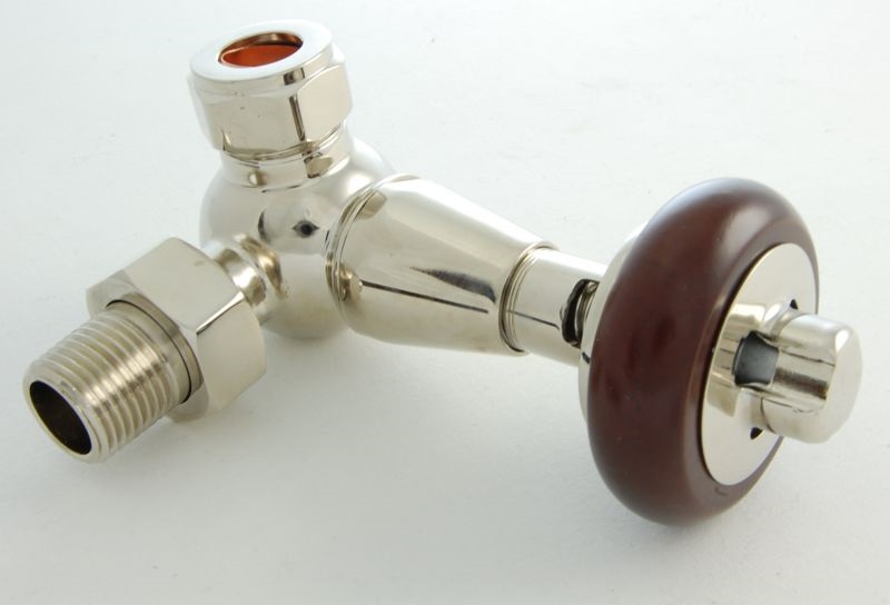 Belgravia Corner Thermostatic Valve Set - Polished Nickel
