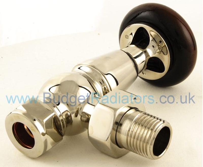Belgravia Angled Thermostatic Valve Set - Polished Nickel