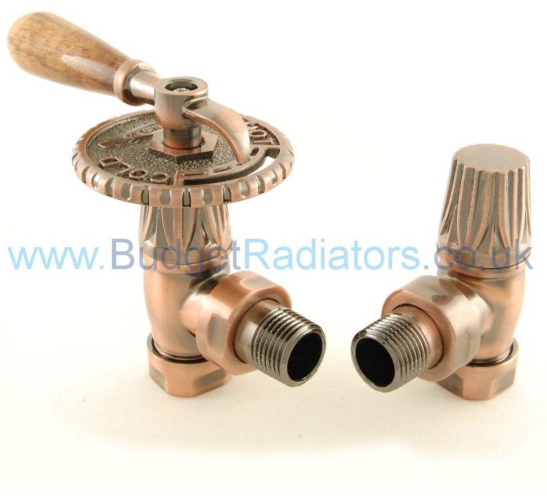 Balmoral Thermostatic Valve - Antique Copper