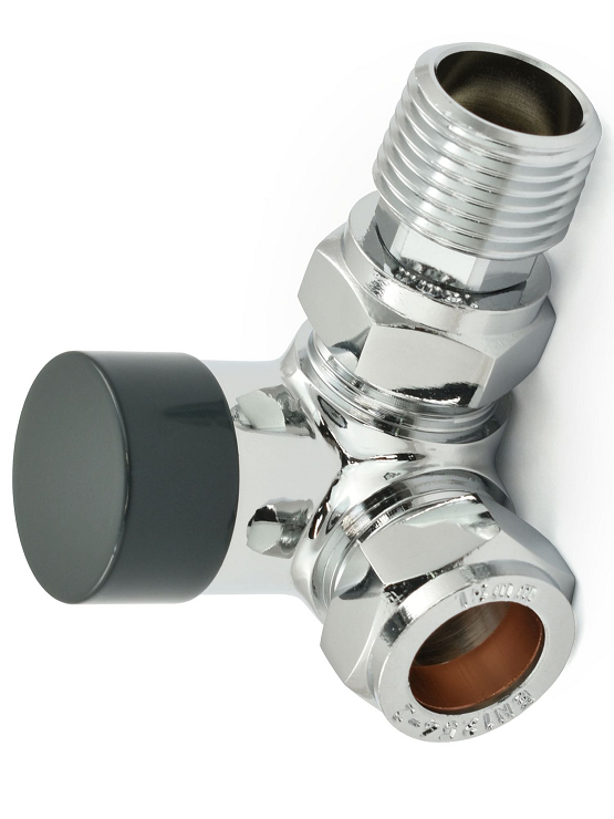Bexley Corner TRV - Anthracite & Chrome