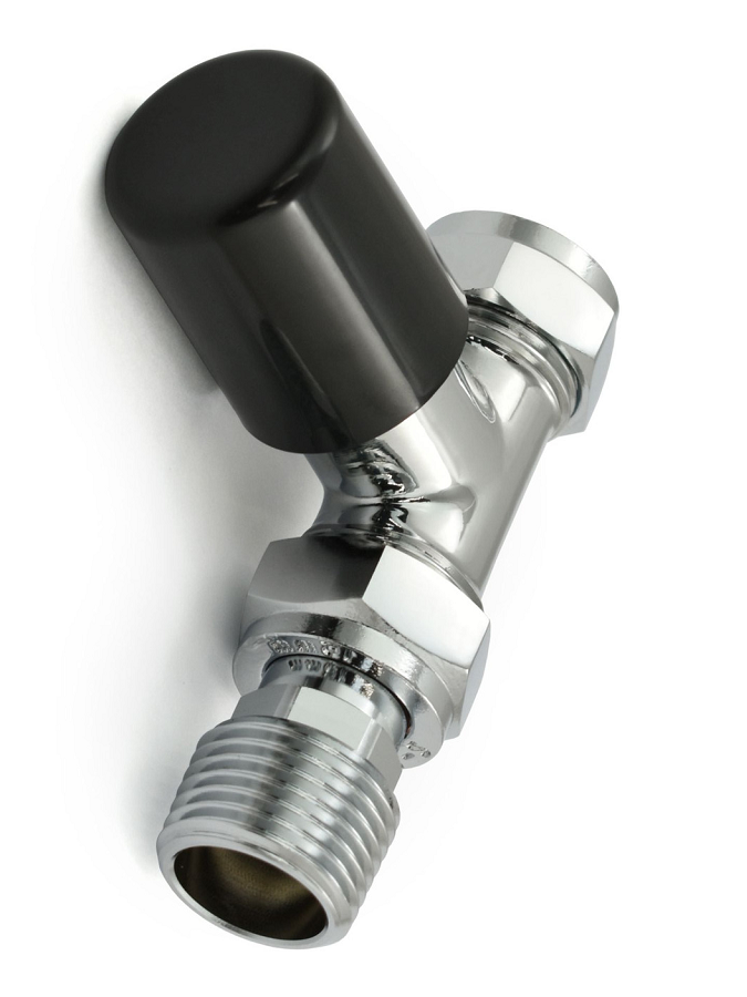 Bexley Straight TRV - Black & Chrome