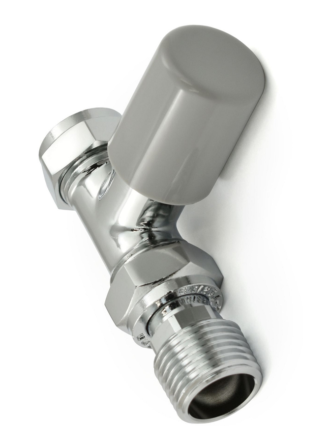 Bexley Straight TRV - Silver & Chrome