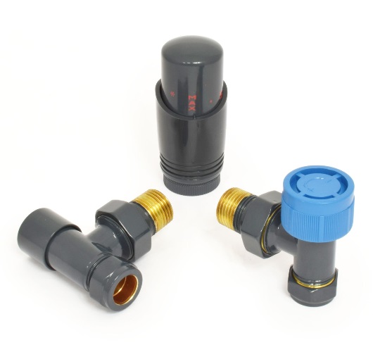 Delta Angled TRV - Anthracite