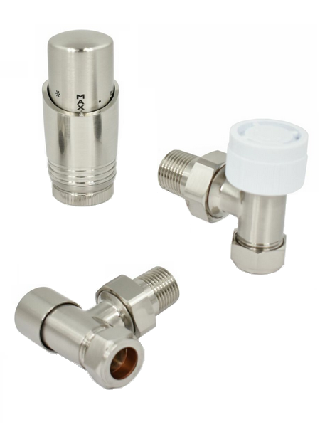 Delta Angled TRV - Brushed Nickel