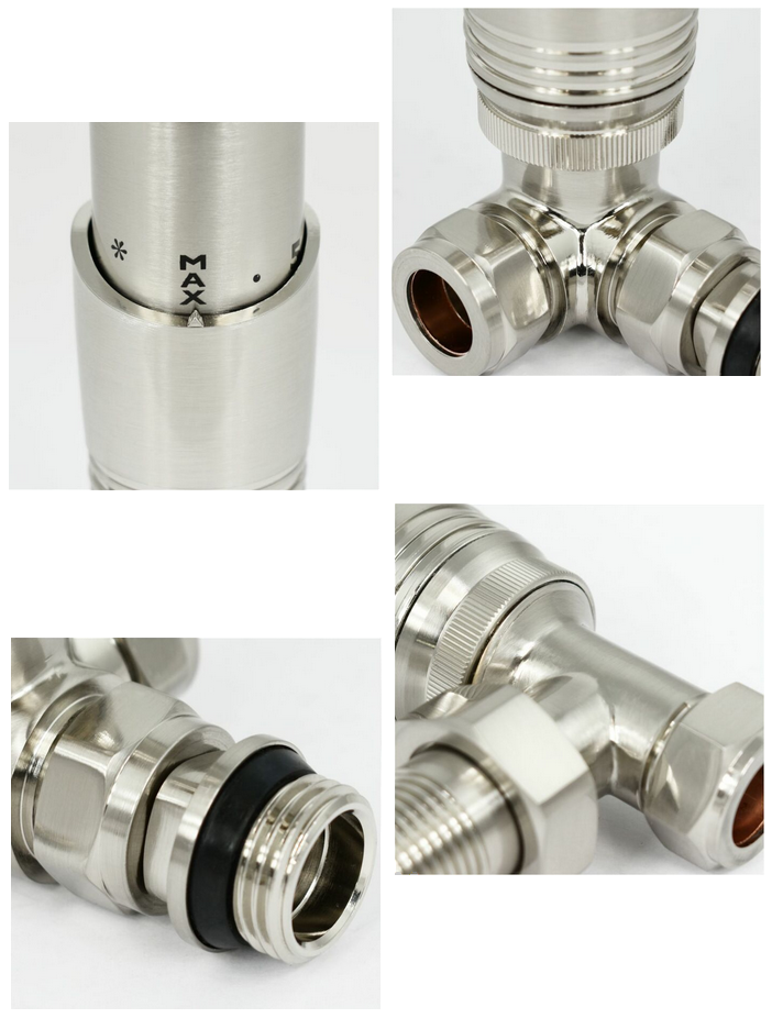 Delta Angled TRV - Brushed Nickel