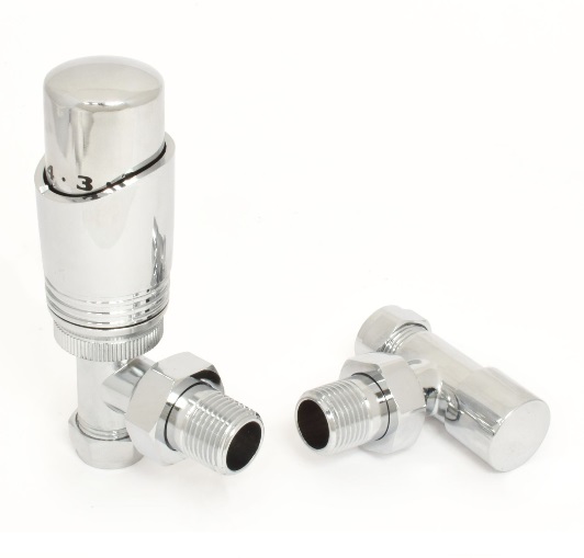 Delta Angled TRV - Chrome
