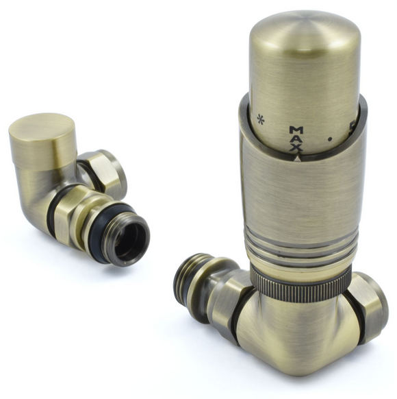 Delta Corner TRV - Antique Brass