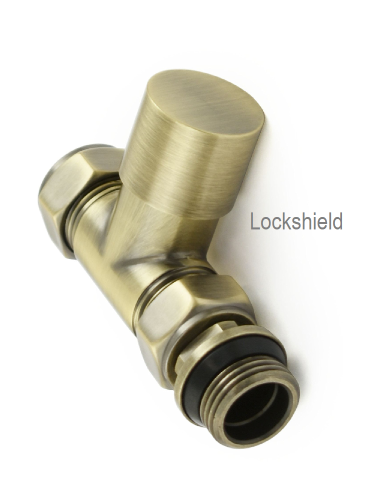 Delta Straight TRV - Antique Brass