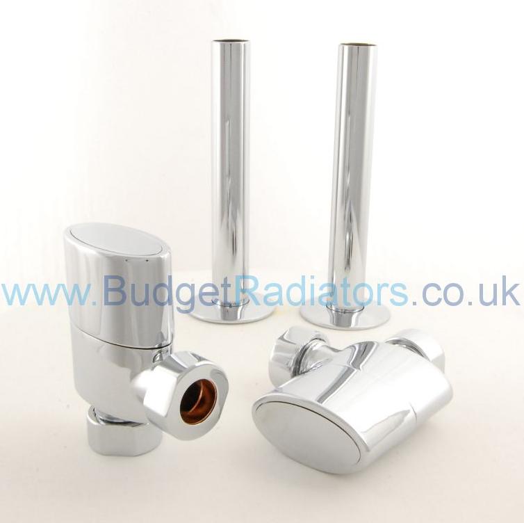 Chisa Towel Rail in 1130 x 500, Chrome