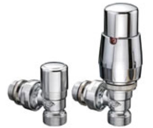 Greenwich Angled Thermostatic Valve Set