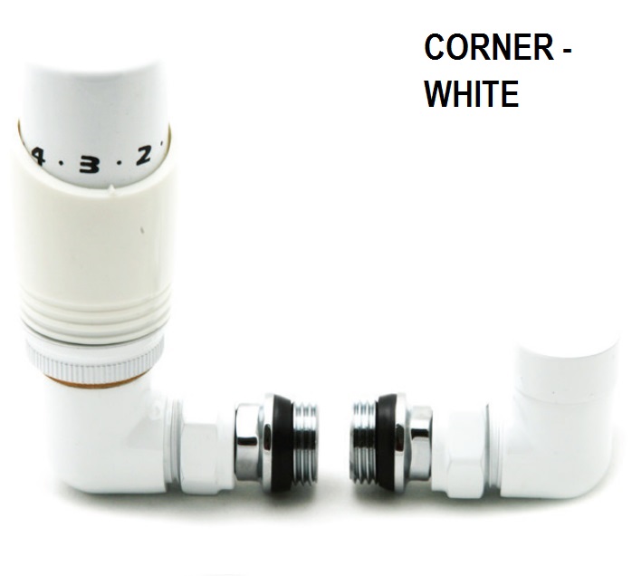 Modal TRV Set, White
