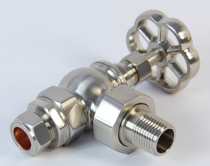 Rosa Manual Valve Set - Satin Nickel