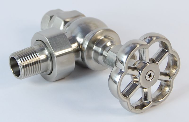 Rosa Manual Valve Set - Satin Nickel