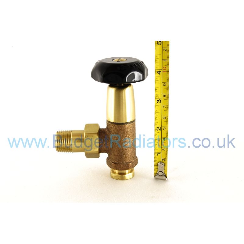 Stirling Angled ½” Manual Valve Set - Polished Brass